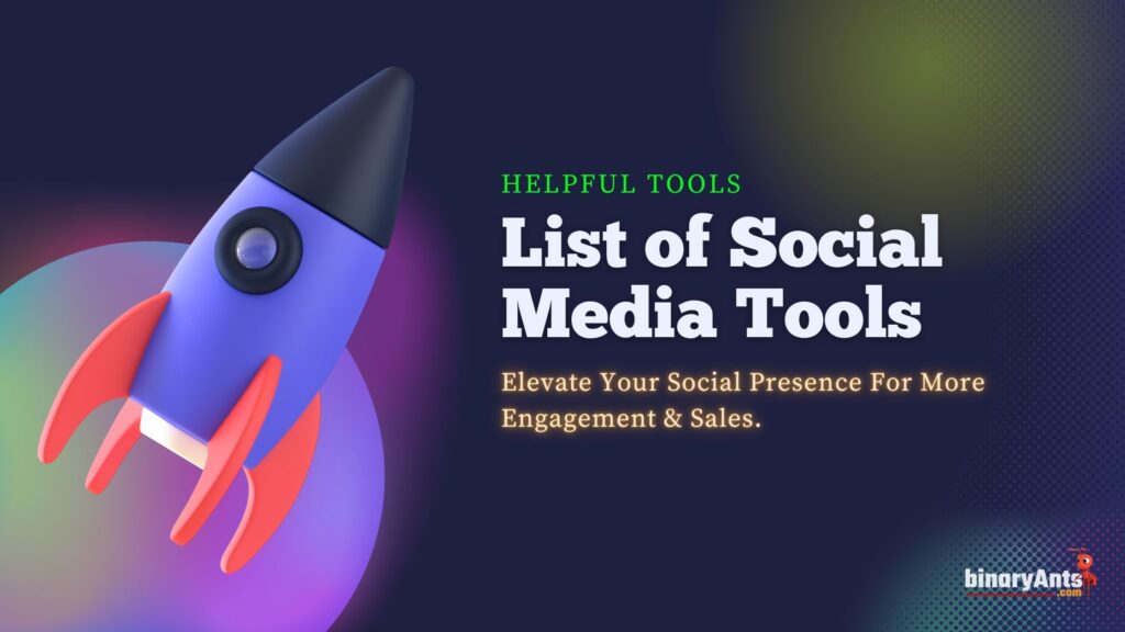 List of Social Media Tools