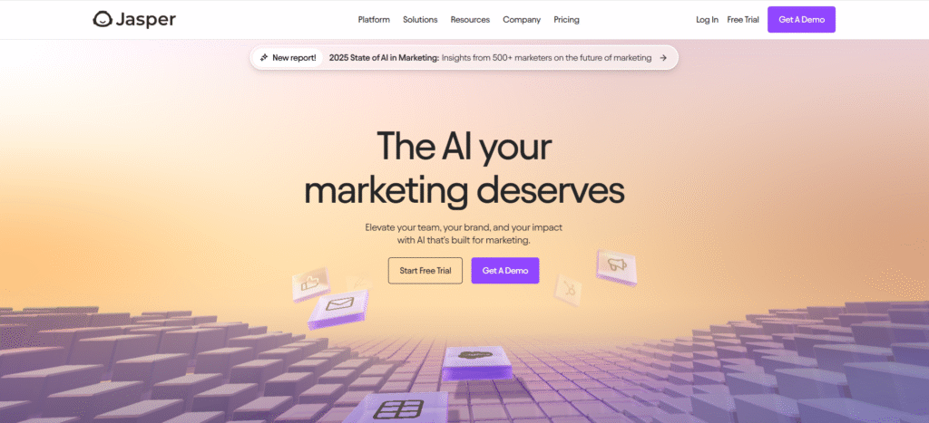 Jasper AI_AI Writing Tool for Marketing