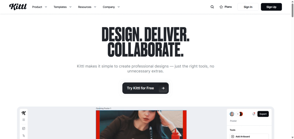 Kittl_homepage